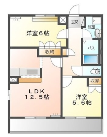 エアリスの物件間取画像